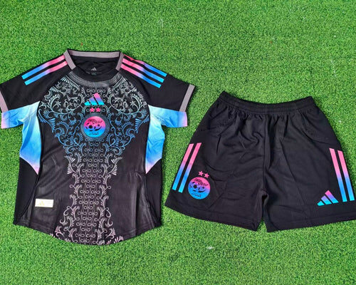 Kit enfant Algérie noir et bleu 2025/2026