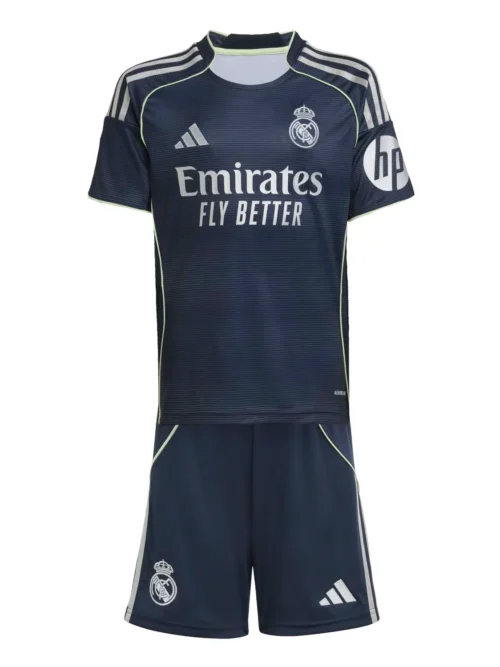 Enfant Real Madrid extérieur ensembles maillot 25-26