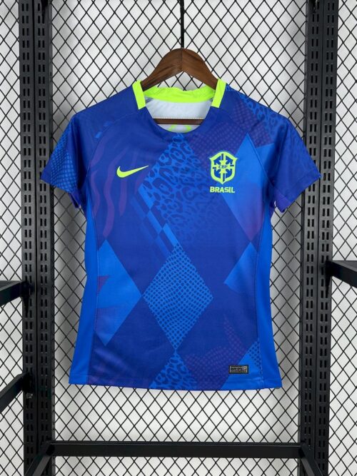 Maillot Bresil Feminin Exterieur 2025