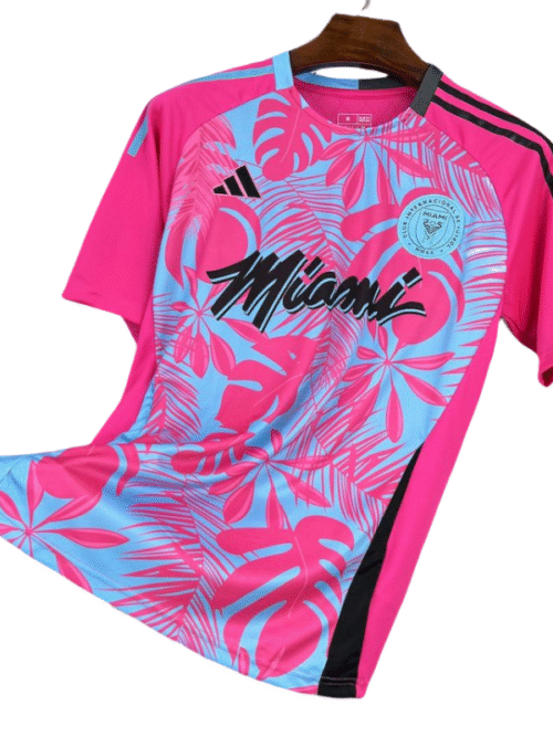 Inter Miami Pink ensemble édition spéciale maillot 25-26