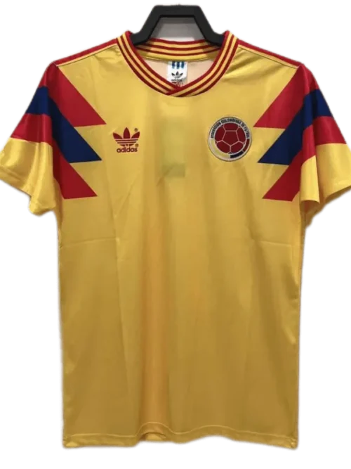 Colombia 1990 Retro maillot domicile