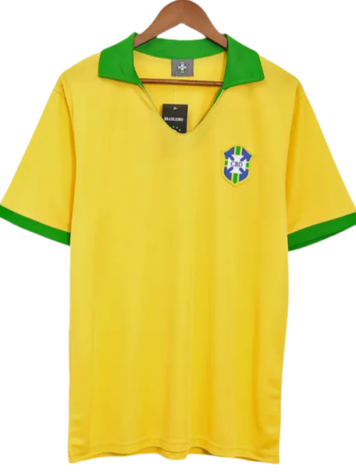 Brazil 1957 Retro maillot domicile