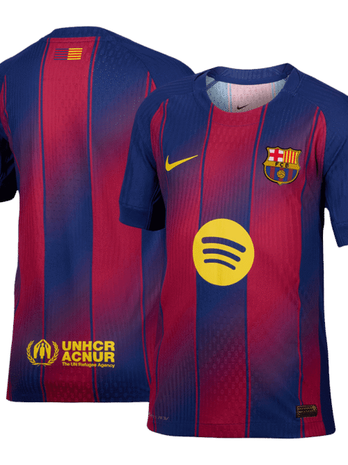 Barcelona maillot maillot domicile version joueur 2025-26