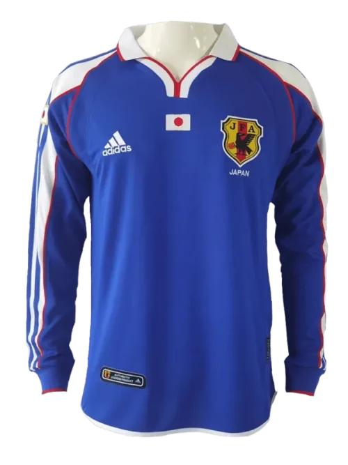 Japan 2000 Retro domicile manches longues maillot