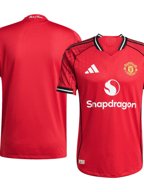 Manchester United domicile maillot maillot version joueur 2025-26