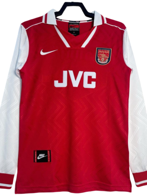 Arsenal Retro manches longues domicile Football maillot 1996-1997
