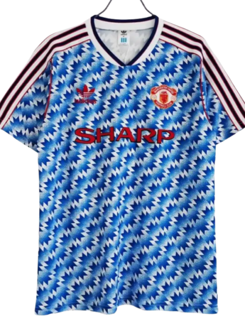 Manchester United Retro maillot extérieur maillot 1990-92