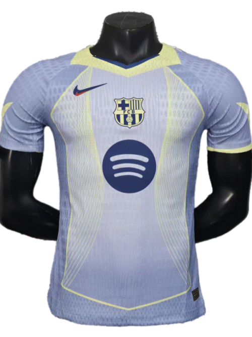 Barcelona Blue édition spéciale maillot maillot version joueur 25-26