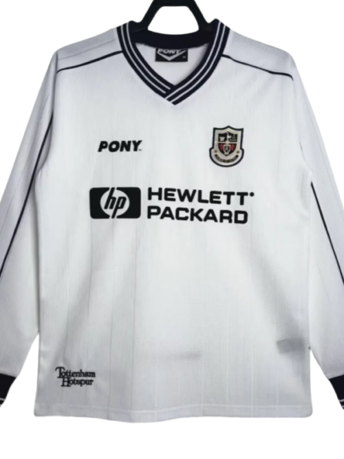 Tottenham Hotspur Retro 1997-99 domicile manches longues maillot