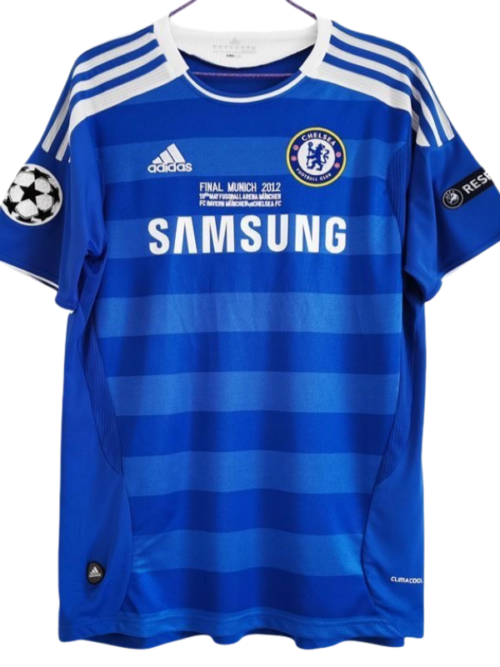 Chelsea Retro maillot UCL Final domicile maillot 2011-12