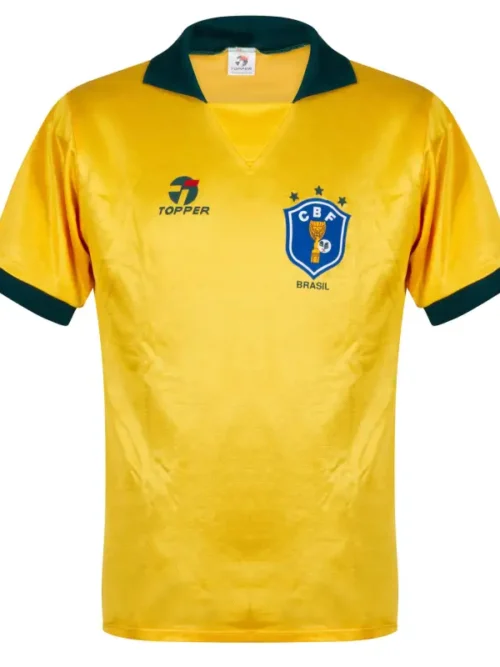 Brazil 1988 Retro maillot domicile