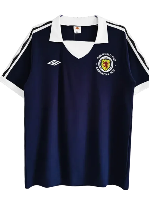 Scotland 1978 Retro maillot domicile