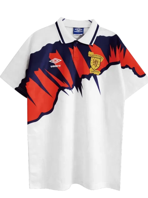Scotland 1991/93 Retro maillot extérieur