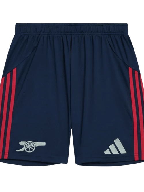 Arsenal soccer short personnalisable extérieur player+version fan 25-26