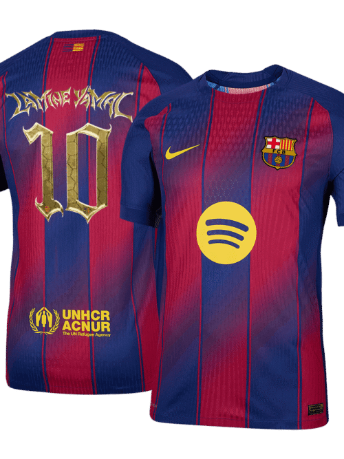 Barcelona LAMINE YAMAL #10 Kopa Trophy Edition domicile Custom version joueur maillot 2025-26