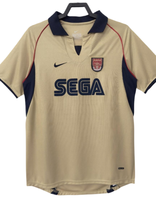 Arsenal Retro extérieur Football maillot 2001/2002