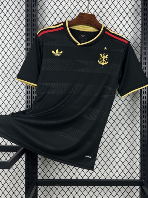 25-26 Flamengo Special Edition Kit Football Black T-Shirt