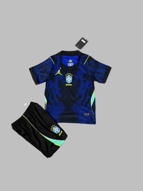 Brésil - ensemble maillot + short extérieur - 2026 - enfant