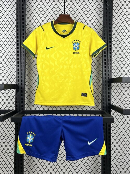 Brésil - ensemble maillot + short domicile – 2026 – enfant