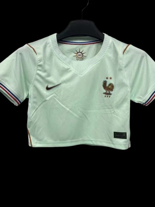 FRANCE - maillot extérieur - 26 - 27 - coupe du monde - worldcup - CROP TOP - FEMME