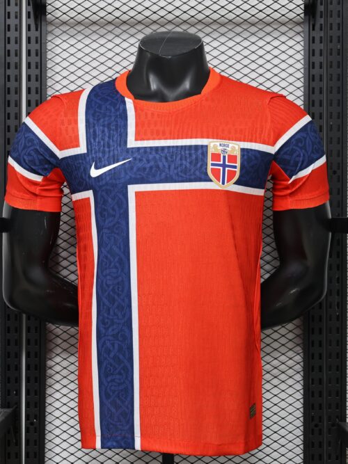 Norvège  - maillot domicile - 26-27 - coupe du monde - worldcup - version joueur