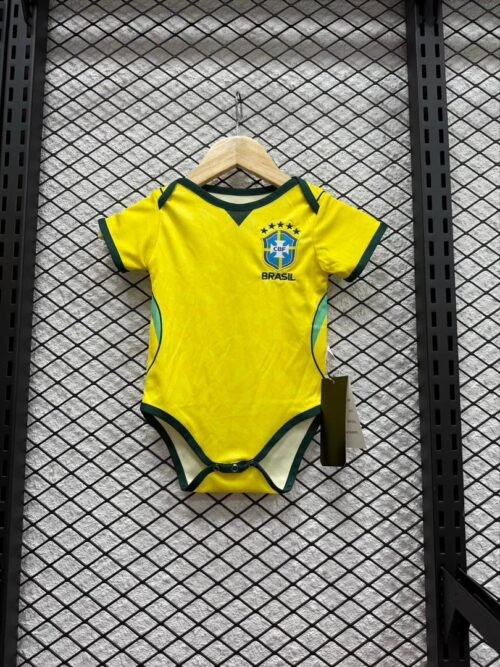 Body Bébé - Brésil  - coupe du monde 2026 - taille de 6 à 24 mois sur whatsapp
