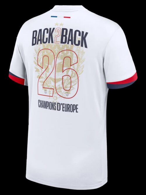 PSG - MAILLOT EXTÉRIEUR- 25-26 - BACK2BACK 2 ÉTOILES ⭐️ ⭐️