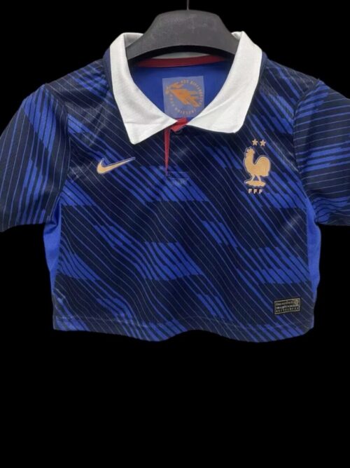 FRANCE - maillot domicile - 26 - 27 - coupe du monde - worldcup - CROP TOP - FEMME