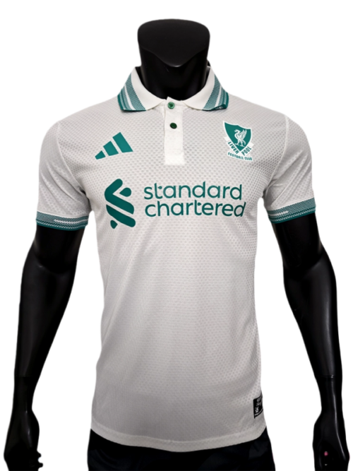 Liverpool Édition Spéciale Maillot Extérieur Blanc 2026-27 – Version Joueur