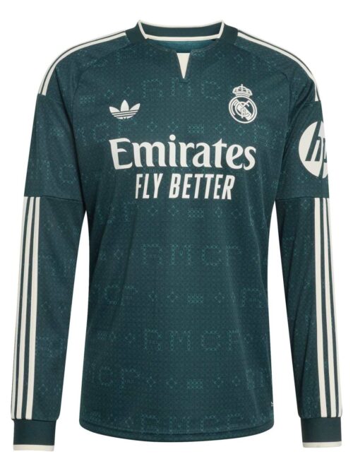Real Madrid Maillot Extérieur Manches Longues 2026-27 – Version Fan