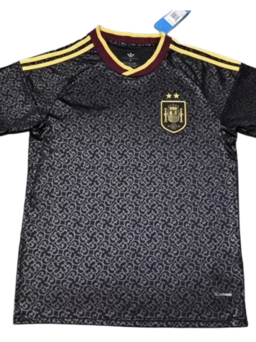 Espagne Coupe du Monde 2026 Édition Spéciale Maillot Noir – Version Fan