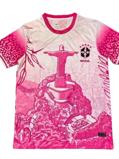 Brésil Édition Spéciale Maillot Rose 2026 – Version Fan