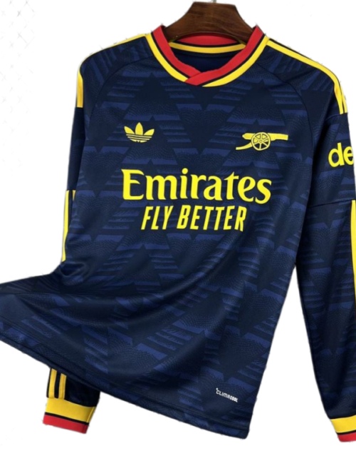Arsenal Maillot Extérieur Manches Longues 2026-27 – Version Fan