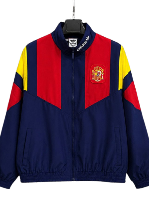 Espagne Coupe du Monde 2026 Veste Coupe-vent d'Entraînement Rouge – Version Fan