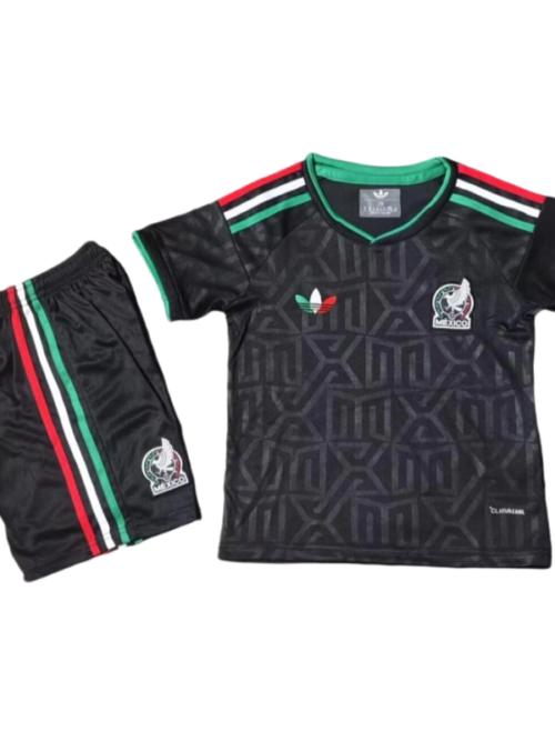 Mexique Coupe du Monde 2026 Maillot Third Enfant + Short – Version Fan