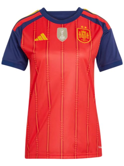 Espagne Coupe du Monde 2026 Édition Championne Maillot Domicile Femme – Version Fan