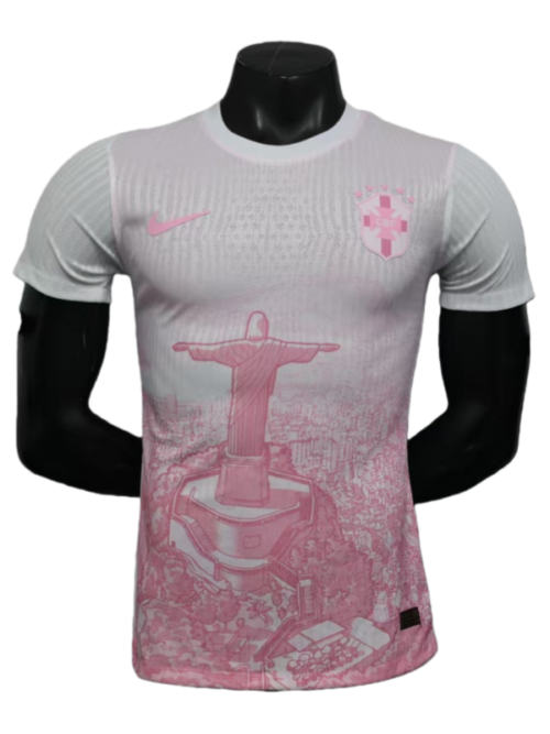 Brésil Édition Spéciale Maillot Rose 2026 – Version Joueur