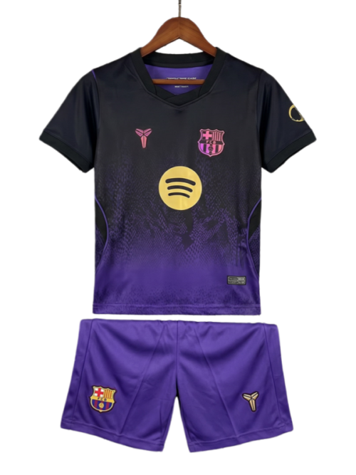 FC Barcelone Maillot Extérieur Enfant + Short 2026-27