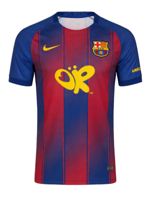 FC Barcelone Édition Limitée Signée x Olivia Rodrigo Maillot Domicile 2025-26 – Version Fan