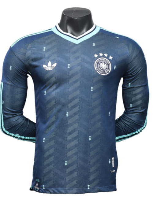 Allemagne Coupe du Monde 2026 Maillot Extérieur Manches Longues – Version Joueur
