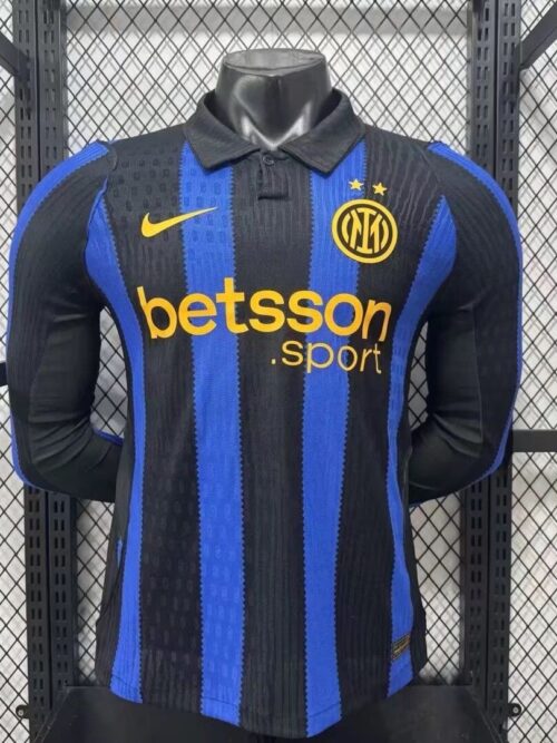 Inter Milan Authentique Maillot Domicile Manches Longues 2026-27