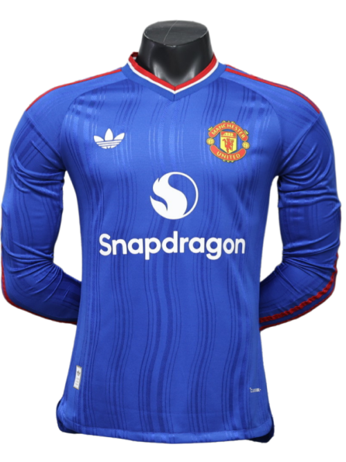 Manchester United Maillot Extérieur Manches Longues 2026-27 – Version Joueur