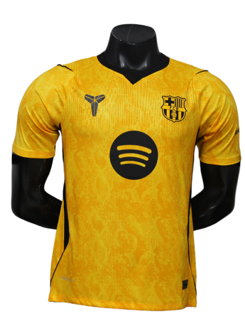 FC Barcelone Édition Spéciale Maillot Jaune 2026-27 – Version Joueur