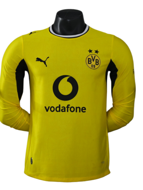 Borussia Dortmund Maillot Domicile Manches Longues 2026-27 – Version Joueur