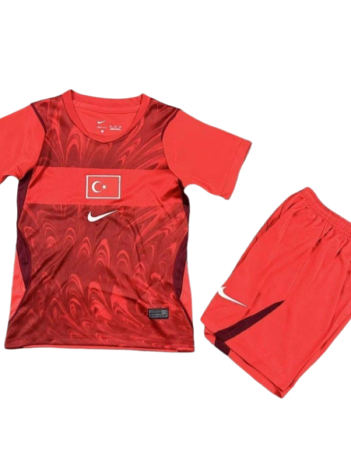 Turquie Coupe du Monde 2026 Maillot Extérieur Enfant + Short – Version Fan