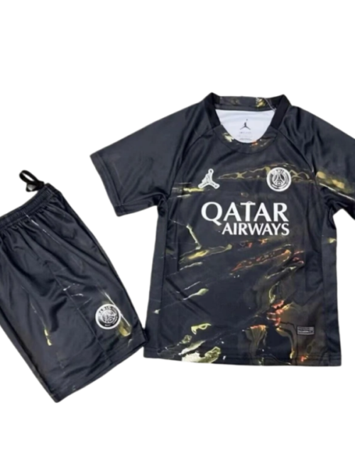 PSG Maillot Fifth Enfant + Short 2025-26 – Version Fan