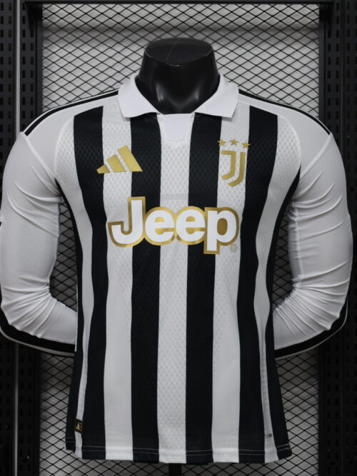 Juventus Maillot Domicile Manches Longues 2026-27 – Version Joueur