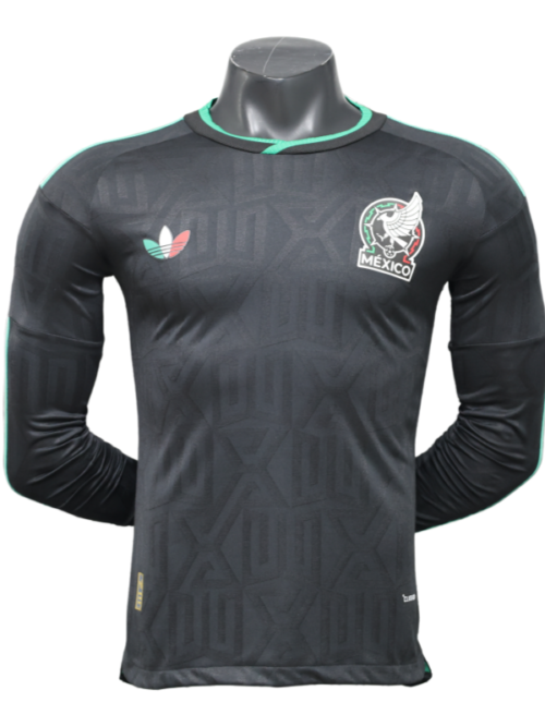 Mexique Coupe du Monde 2026 Maillot Third Manches Longues – Version Joueur
