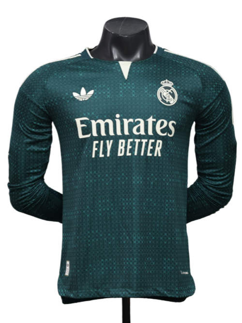 Real Madrid Maillot Extérieur Manches Longues 2026-27 – Version Joueur
