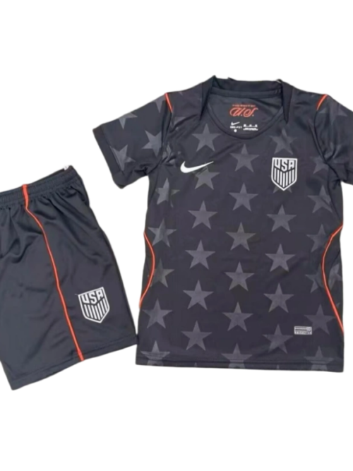 USA Coupe du Monde 2026 Maillot Extérieur Enfant + Short – Version Fan